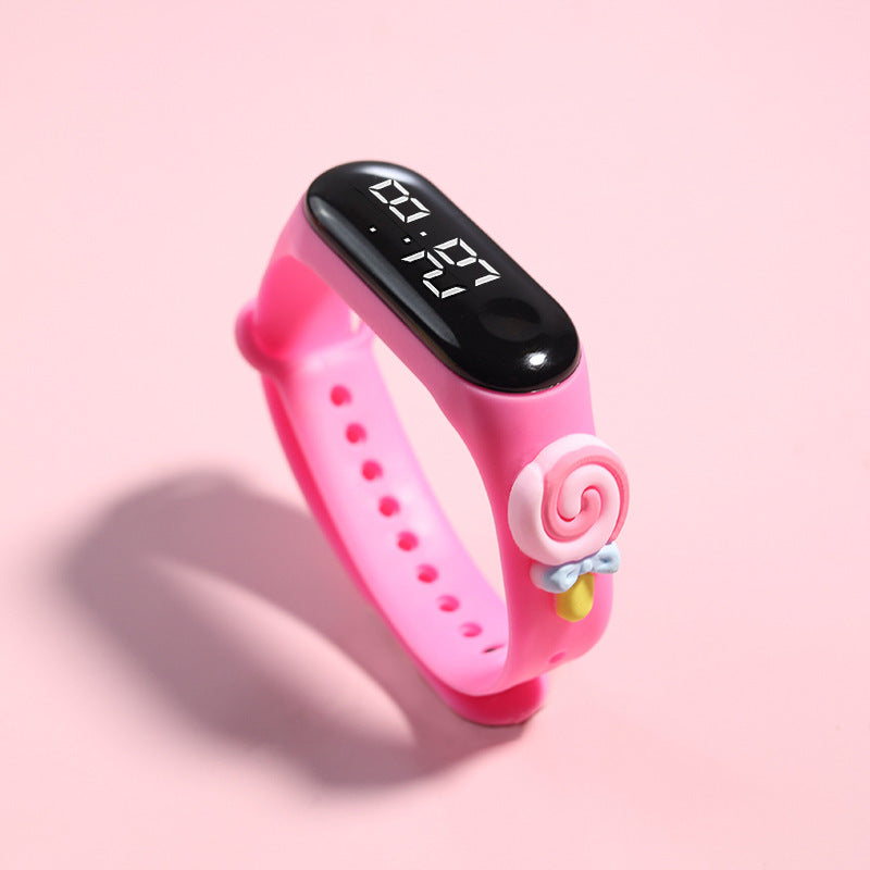 LED Electronic Watch Student Cute Doll Luminous