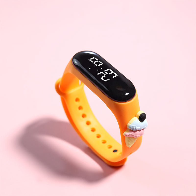 LED Electronic Watch Student Cute Doll Luminous