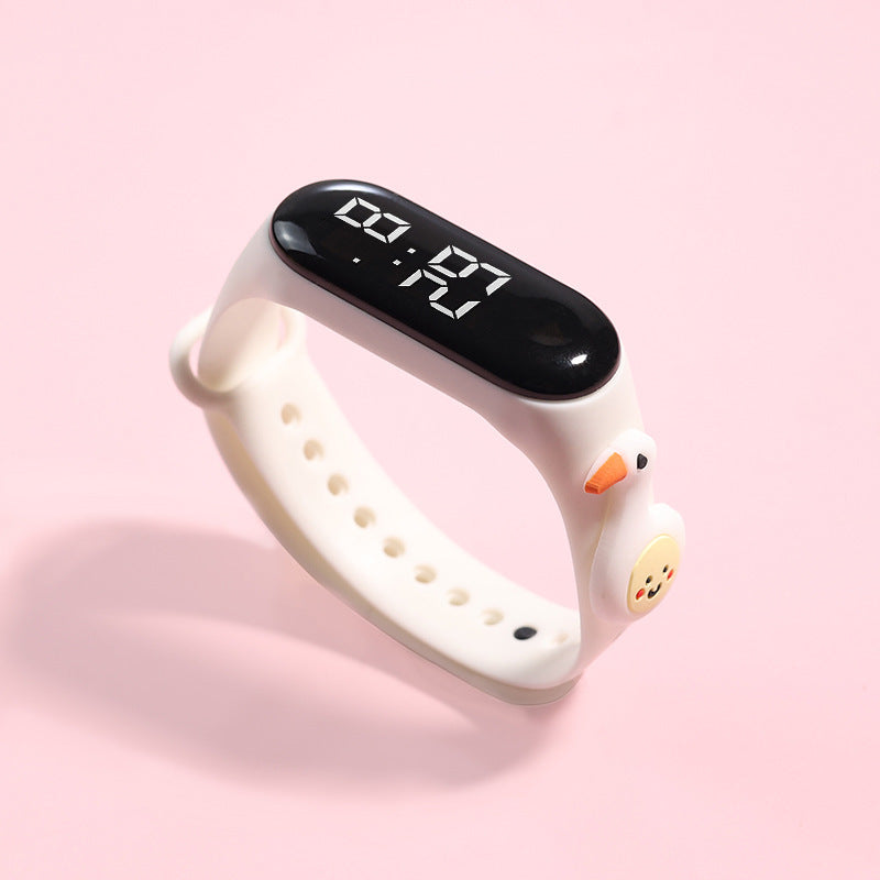 LED Electronic Watch Student Cute Doll Luminous