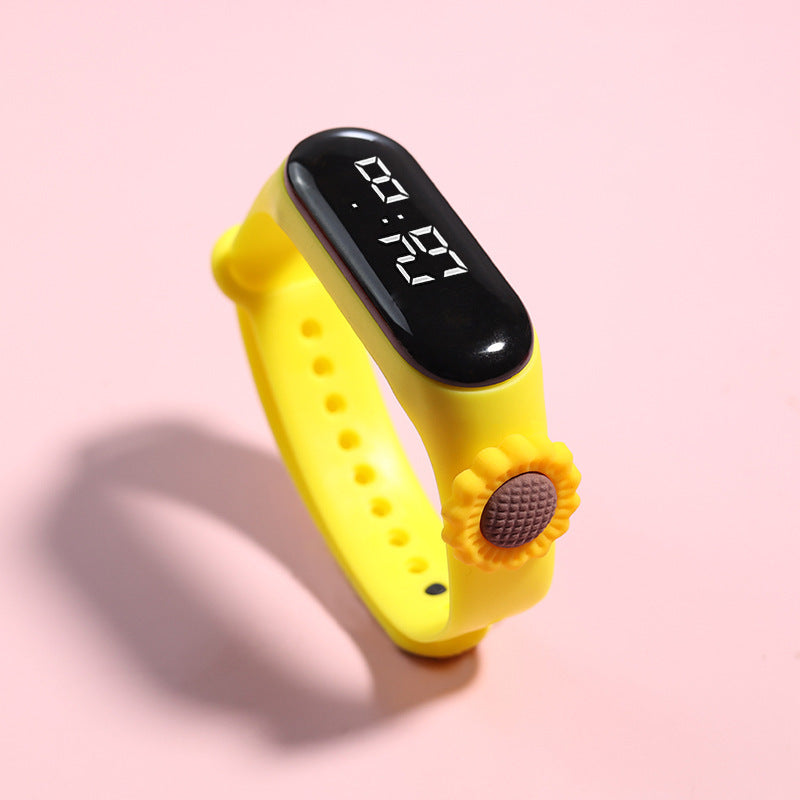 LED Electronic Watch Student Cute Doll Luminous