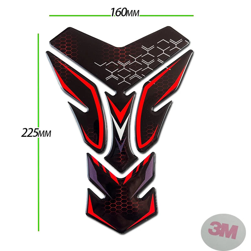 3D Motorcycle Tank Pad Protector Stickers Decal Accessories  For Kawasaki Ninja400 Z900 Z1000 zx10r er6n Versys 650
