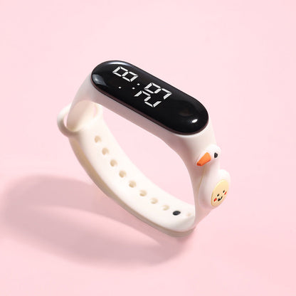 LED Electronic Watch Student Cute Doll Luminous