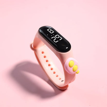 LED Electronic Watch Student Cute Doll Luminous
