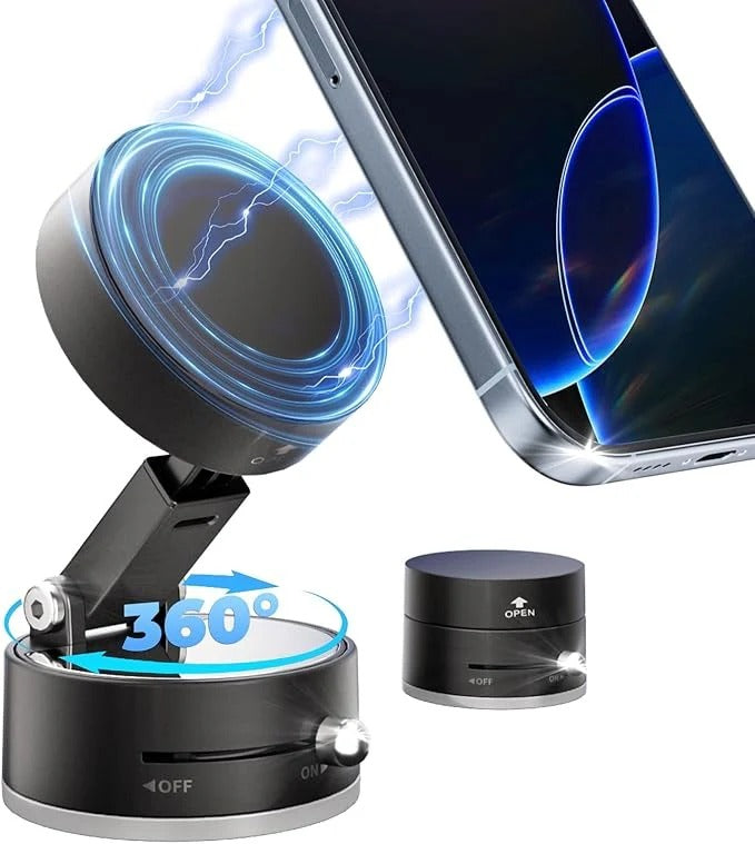 Magnetic Phone Holder for Car, 360° Rotatable